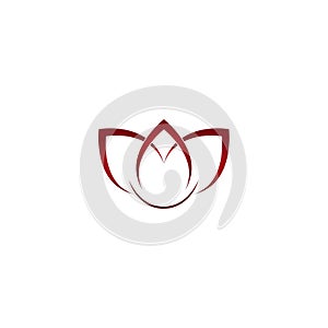 Beauty Lotus Logo Template