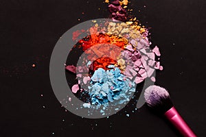 Beauty, makeup cosmetics, eyeshadow splash palette