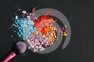 Beauty, makeup cosmetics, eyeshadow splash palette