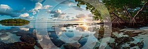 beauty of mangroves, sustainable fishing practices, and efforts to protect marine ecosystems.