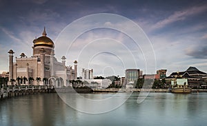 Beauty Mosque in Bandar Seri Begawan, Brunei Darussalam.