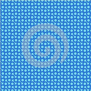beauty muti circle blue rings seamless pattern chain design photo