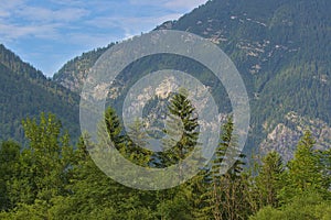 The beauty and mystery of the mystical landscape in the Austrian Alps.