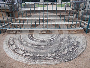 Beauty Nature Buddha Anuradhapura Sandakada Pahana