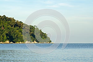 Beauty of nature surrounding Pangkor Island located in Perak State, Malaysia