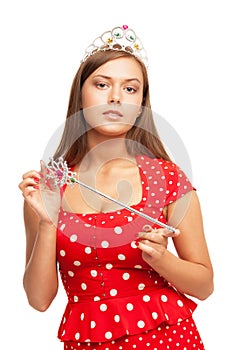 Beauty pageant queen