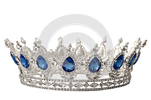 Bellezza Teatro il vincitore sposa secondario nozze un reale corona la regina argento diadema coperto cristalli 