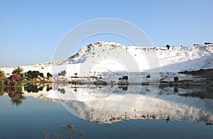 The beauty of PamukKale, Turkey photo