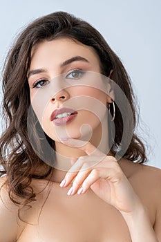 beauty portrait aesthetic cosmetology woman face