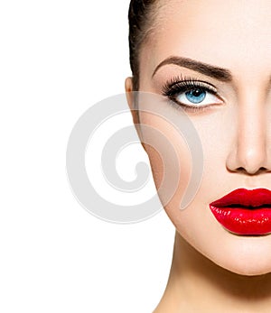 Beauty Portrait. Professional Makeup