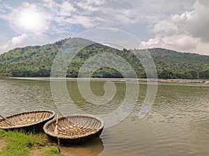 Beauty of river kaveri of Karnataka