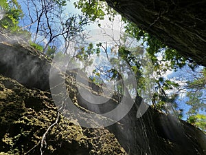 Beauty of riviera maya in MÃÂ©xico. photo