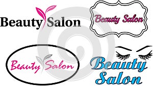 Beauty salon modern logo