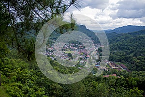 Beauty of sawahlunto, city of Ombilin Basin photo