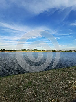 Beauty Sky and lake