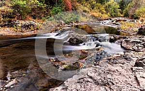 Beauty of a small mountain stream