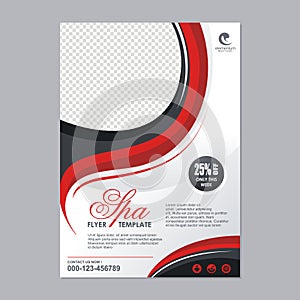 Beauty Spa Flyer or Brochure Template design