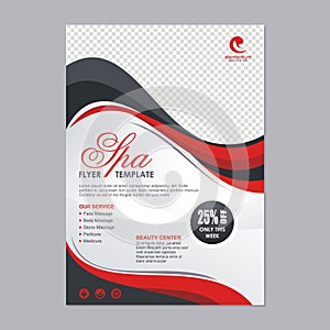 Beauty Spa Flyer or Brochure Template design