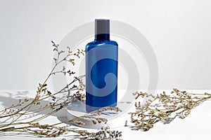 beauty spa medical skincare and cosmetic lotion bottle cream spray packaging product on white decor background