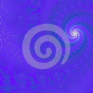 Beauty spiral fractal, light color floral wallpaper photo