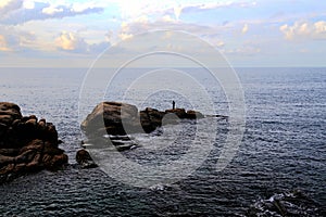 The beauty of Taiwan`s north coast is an eroded coast with large undulations