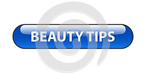 Beauty tips button