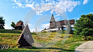 The beauty of a traditional Slovak village