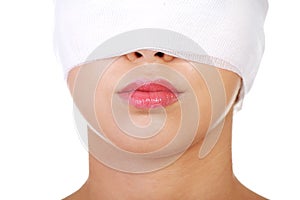 Beauty treatment plastic surgery concept