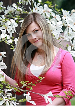 Beauty in White Blossoms