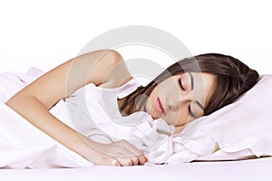 Beauty woman sleeping img