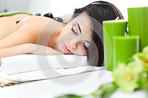 Beauty woman in spa