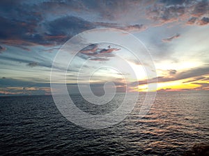 Beautyfull Sunsets Seascape - indonesia