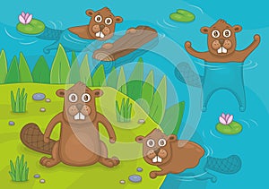 Family of Beavers photo