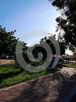 Bebora Park, Dili Timor Leste in the afternoon