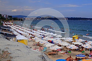 Beach at the Ravda village