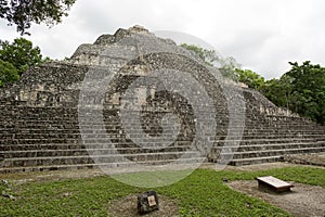 Becan archaeological site in Mexico