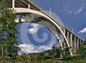 Bechyne Duha bridge 02