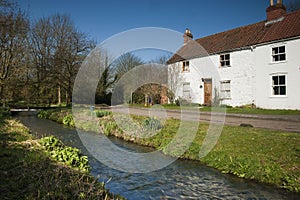 The Beck, Tealby Thorpe, Lincolnshire, UK.