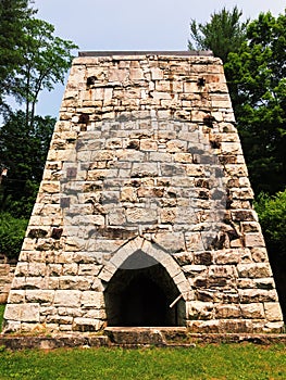 The Beckley Furnace Industrial Monument