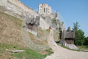 Beckov ruins