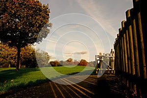 Beckton park closed area