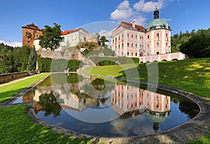 Becov castle in Bohemia