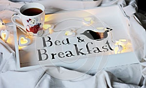 Bed & Breakfast, cup of tea