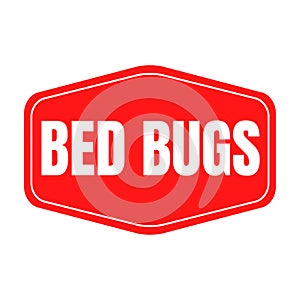 Bed bugs symbol icon photo