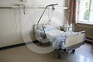 Bed in Hospital photo