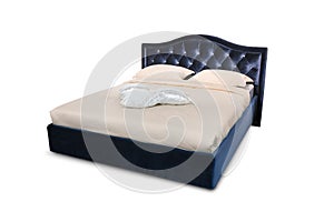 Bed Isolated on White Background