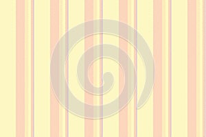 Bed vector textile texture, serene stripe pattern fabric. Sritain vertical seamless lines background in light and peach puff
