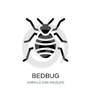 bedbug icon in trendy design style. bedbug icon isolated on white background. bedbug vector icon simple and modern flat symbol for