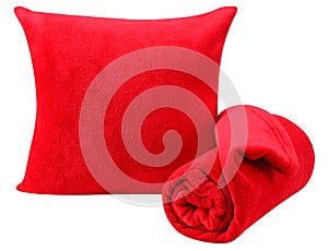 Bedding objects. Clipping path