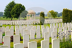 Bedford House Cemetery world war one Ypres